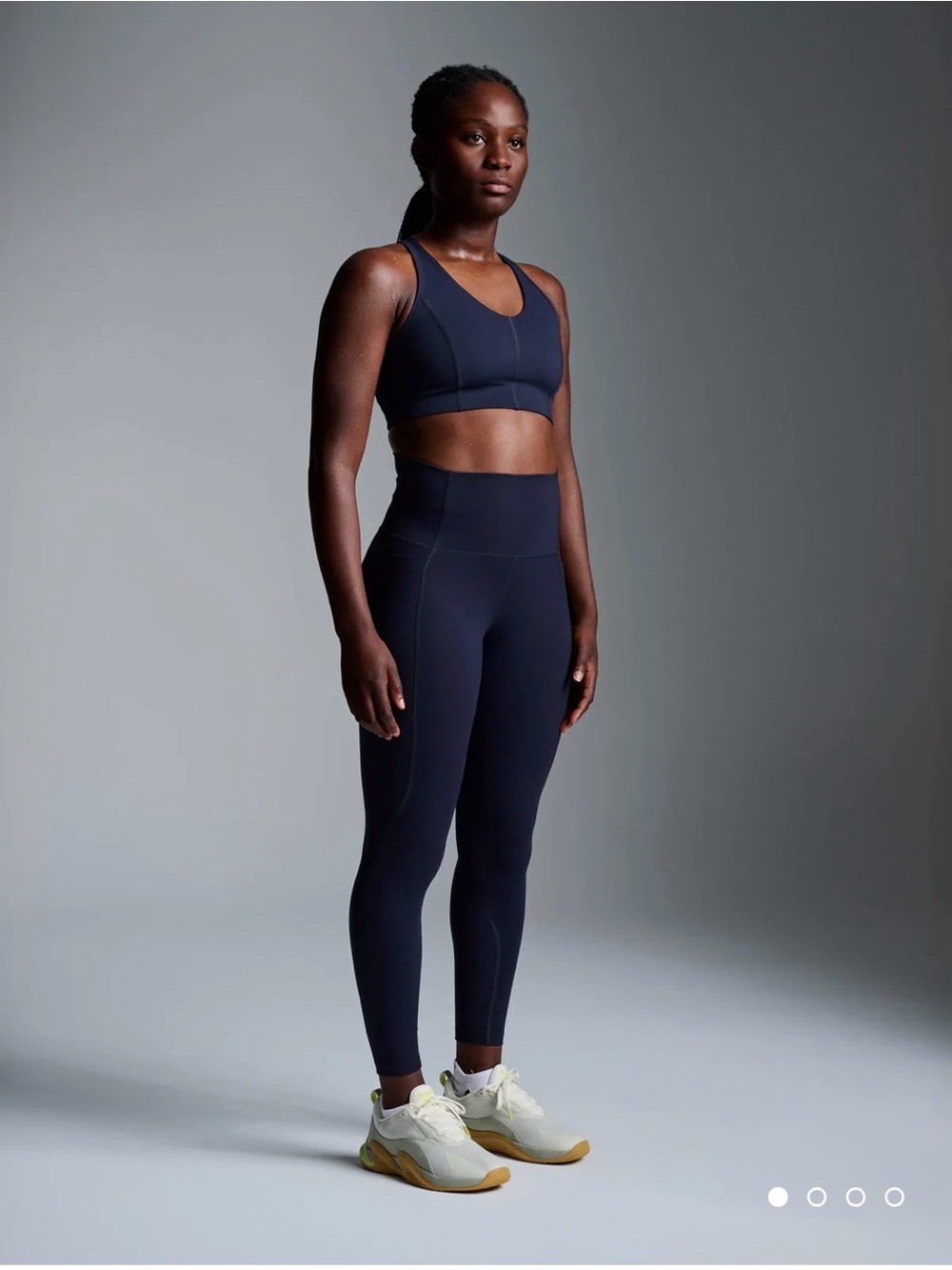 LNDR FATAL ATTRACTION 8/8 Super High Rise Legging Deep Navy L